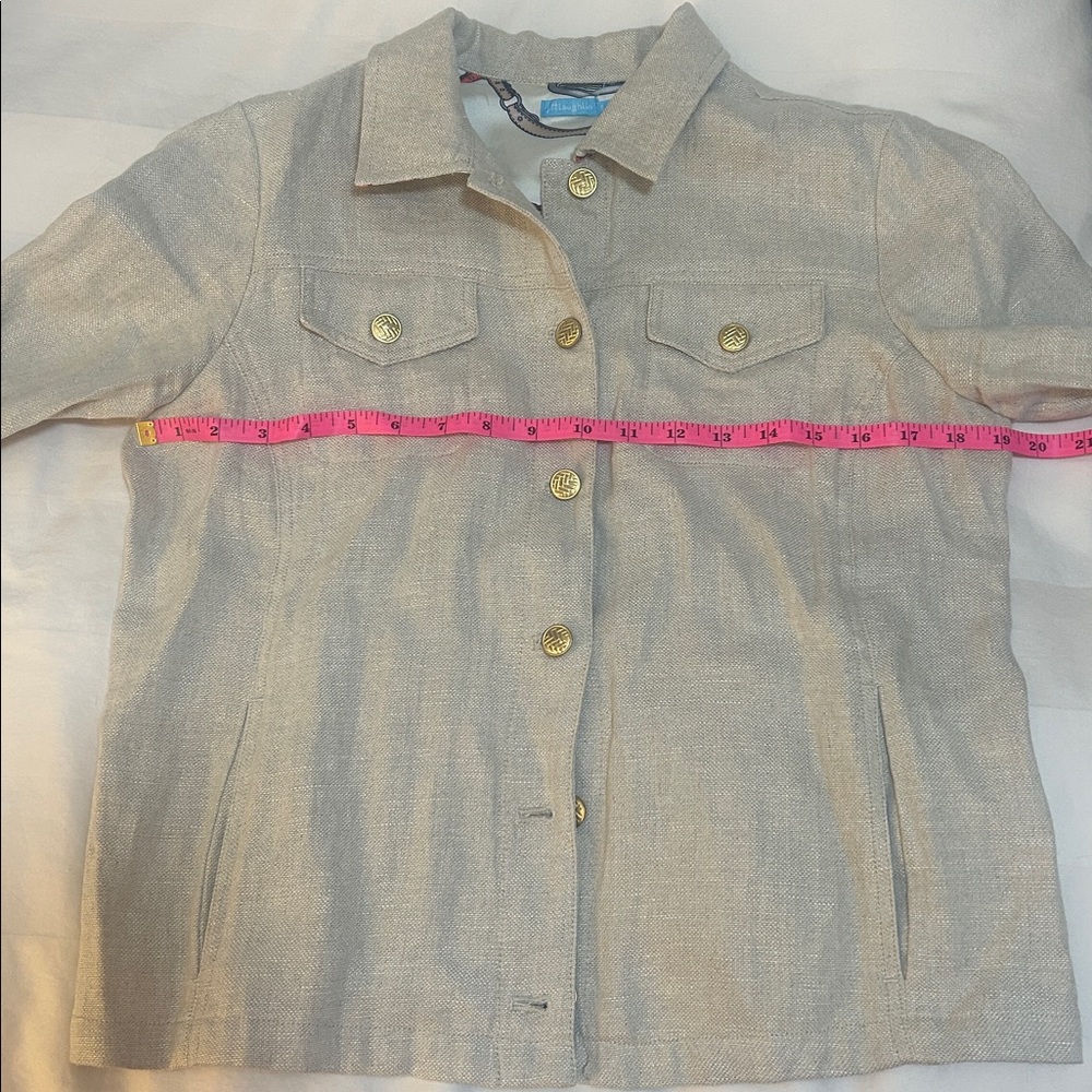 J.McLaughlin Linen Colby Jacket - Picture 15 of 16